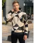Pánská mikina premium ALTISPORT VOJ/ALM007MI01 HNĚDÁ