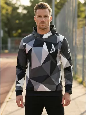 Pánská mikina premium ALTISPORT VOJ/ALM007MI01 ŠEDÁ