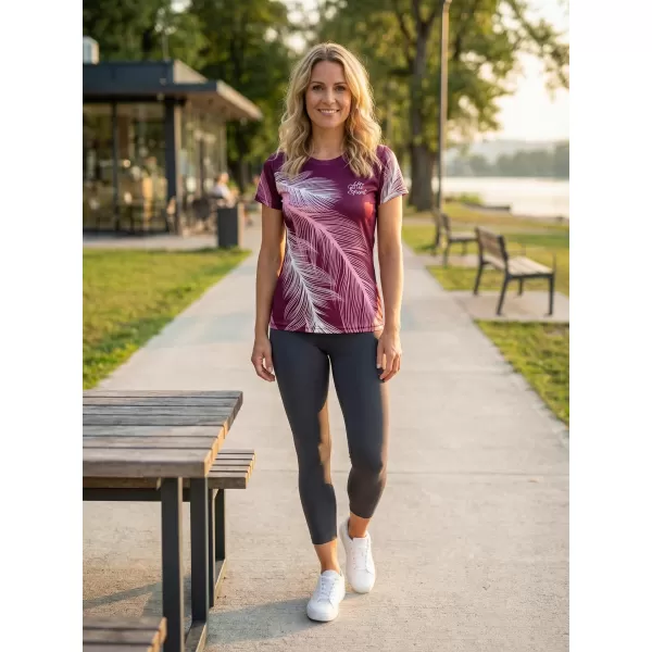  Dámské funkční triko premium ALTISPORT VOJ/ALW001TR01 FUCHSIOVÁ 