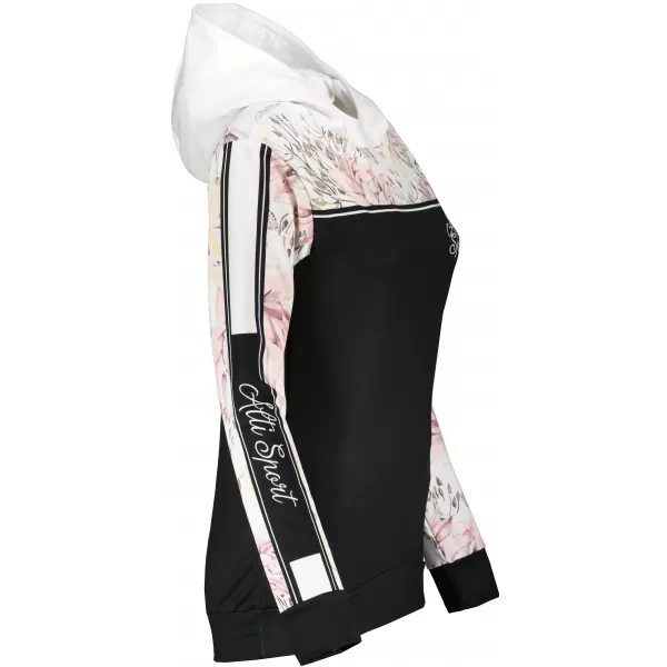  Dámská mikina premium ALTISPORT VOJ/ALW008MI01 ČERNÁ 