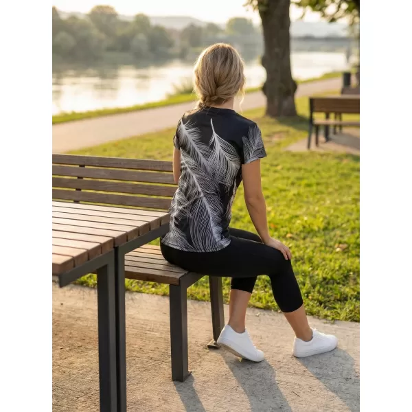  Dámské funkční triko premium ALTISPORT VOJ/ALW001TR01 ČERNOŠEDÁ 