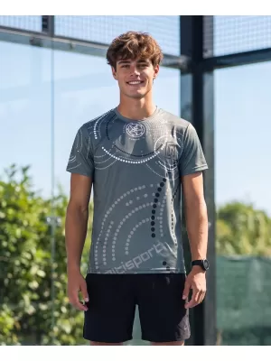 Pánské triko premium ALTISPORT VOJ/ALM003TR01 GRAFITOVÁ