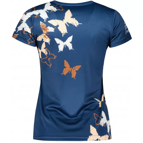  Dámské funkční triko premium ALTISPORT VOJ/ALW002TR01 NAVY/HNĚDÁ 