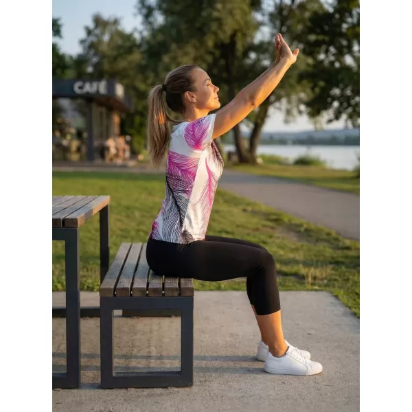  Dámské funkční triko premium ALTISPORT VOJ/ALW001TR01 BÍLÁ 
