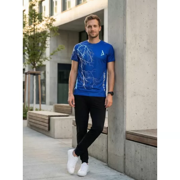  Pánské triko premium ALTISPORT VOJ/ALM004TR01 KRÁLOVSKÁ MODRÁ 