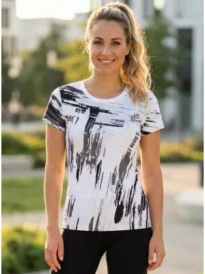 Dámské funkční triko premium ALTISPORT VOJ/ALW010TR01 BÍLÁ