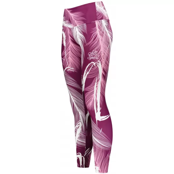  Dámské dlouhé legíny premium ALTISPORT VOJ/ALW001LEG01 FUCHSIOVÁ 