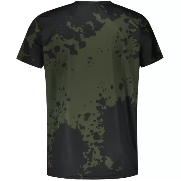  Pánské funkční triko premium plus ALTISPORT VOJ/ALM012TR02 ČERNÁ/ARMY 