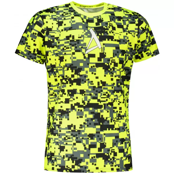  Pánské funkční triko premium plus ALTISPORT VOJ/ALM011TR02 NEON/ŽLUTÁ 
