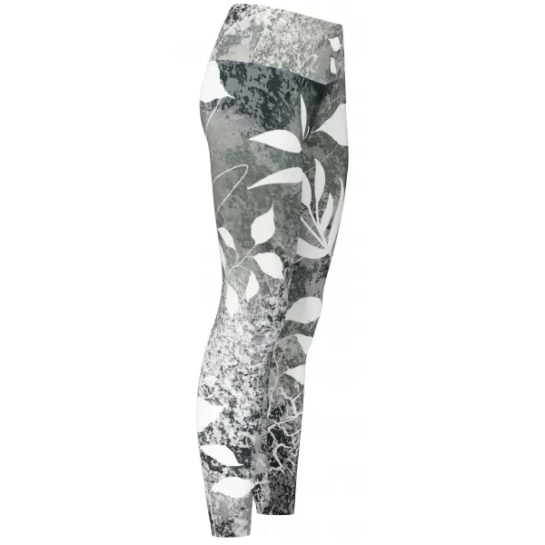  Dámské dlouhé legíny premium ALTISPORT VOJ/ALW020LEG01 ČERNOBÍLÁ 