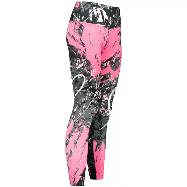  Dámské dlouhé legíny premium ALTISPORT VOJ/ALW018LEG01 ČERNORŮŽOVÁ 