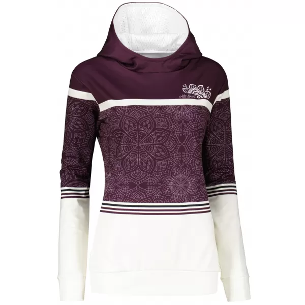  Dámská mikina premium ALTISPORT VOJ/ALW023MI01 FIALOVÁ 