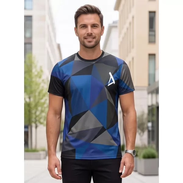  Pánské funkční triko premium plus ALTISPORT VOJ/ALM007TR02 TMAVĚ MODRÁ 
