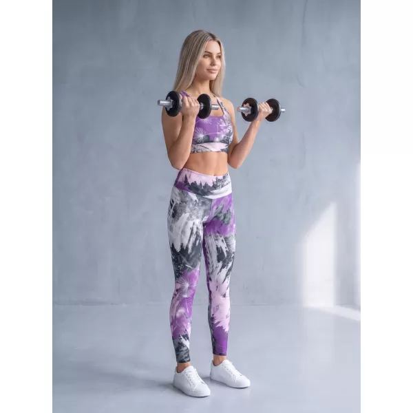  Dámská sportovní podprsenka premium ALTISPORT VOJ/ALW016POD01 FIALOVÁ 
