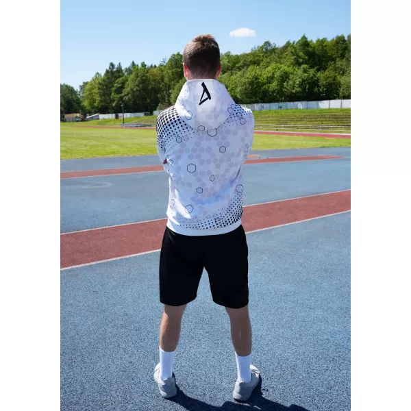  Pánská funkční mikina premium ALTISPORT VOJ/ALM005MI01 BÍLÁ 