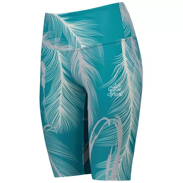  Dámské legíny nad kolena premium ALTISPORT VOJ/ALW001LEG02 EMERALD 