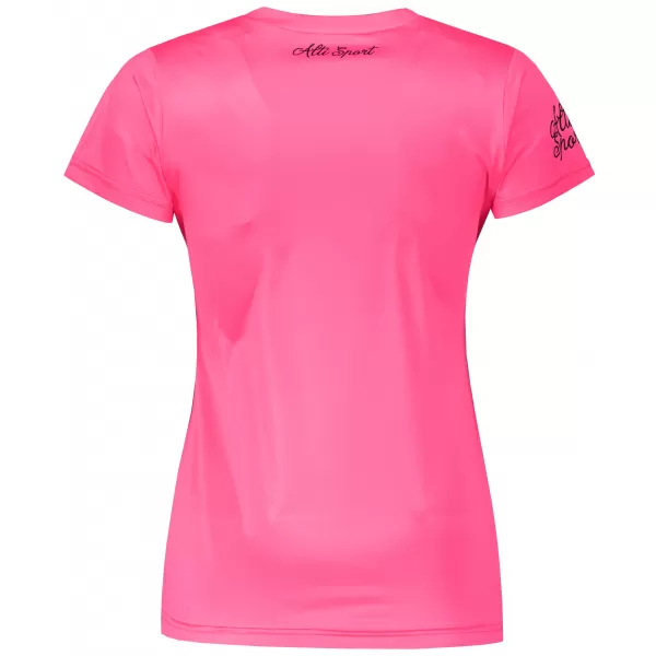  Dámské funkční triko premium ALTISPORT VOJ/ALW000TR01 FLUO PINK 