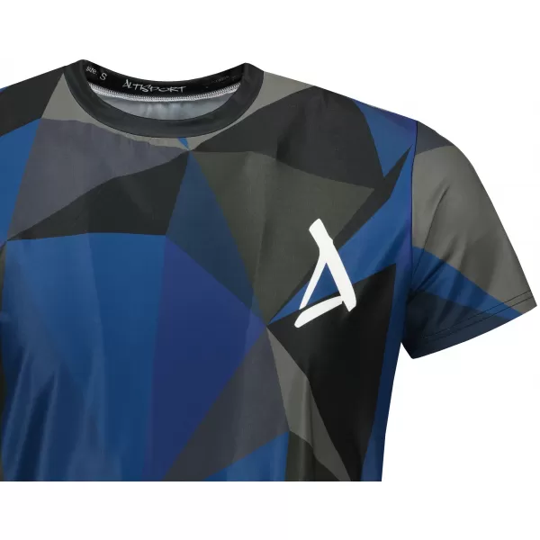  Pánské funkční triko premium plus ALTISPORT VOJ/ALM007TR02 TMAVĚ MODRÁ 