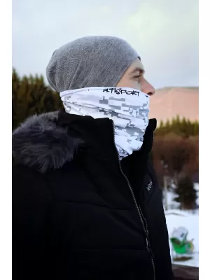 Nákrčník ALTISPORT VOJ/ALU011NAK01 BÍLOŠEDÁ