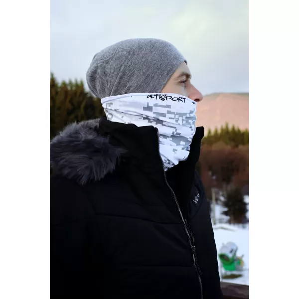  Nákrčník ALTISPORT VOJ/ALU011NAK01 BÍLOŠEDÁ 