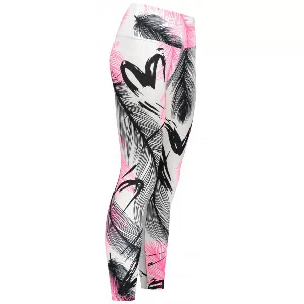  Dámské dlouhé legíny premium ALTISPORT VOJ/ALW001LEG01 BÍLORŮŽOVÁ 