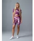Dámské legíny nad kolena premium ALTISPORT VOJ/ALW001LEG02 FUCHSIOVÁ