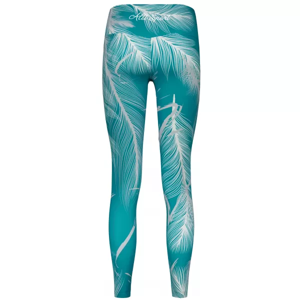  Dámské dlouhé legíny premium ALTISPORT VOJ/ALW001LEG01 EMERALD 