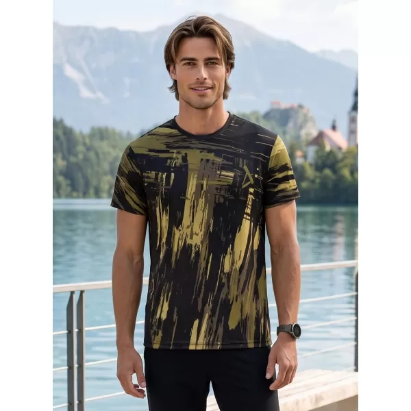  Pánské funkční triko premium ALTISPORT VOJ/ALM010TR01 ČERNÁ/ARMY 