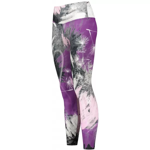  Dámské dlouhé legíny premium ALTISPORT VOJ/ALW016LEG01 FIALOVÁ 