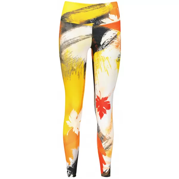  Dámské dlouhé legíny premium ALTISPORT VOJ/ALW019LEG01 ORANŽOVÁ 