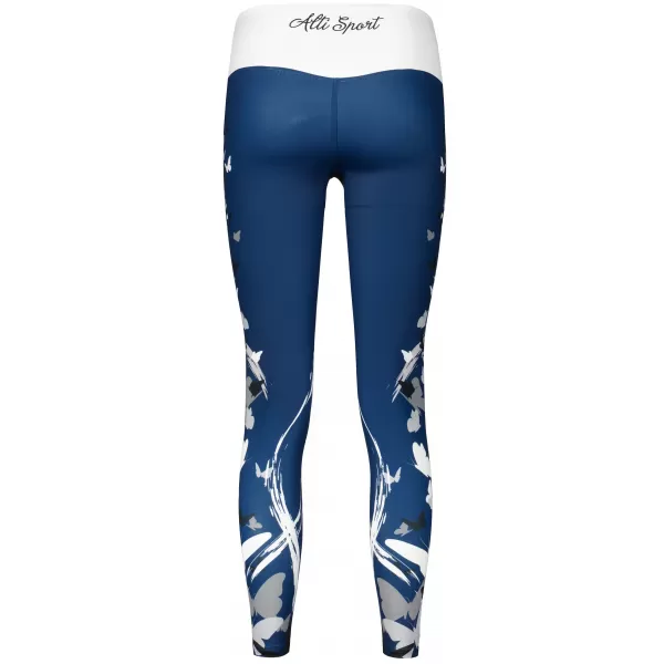  Dámské dlouhé legíny premium ALTISPORT VOJ/ALW022LEG01 NAVY 