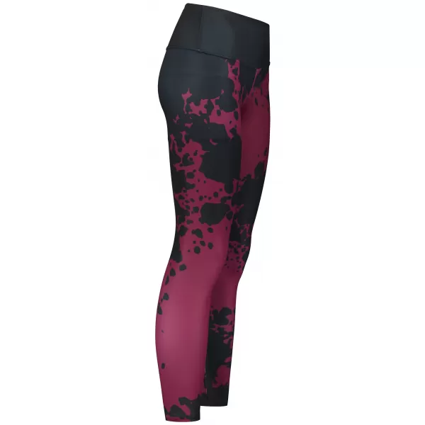  Dámské dlouhé legíny premium ALTISPORT VOJ/ALW012LEG01 FIALOVÁ/ČERNÁ 