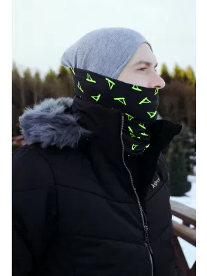 Nákrčník ALTISPORT VOJ/ALU013NAK01 ČERNOŽLUTÁ