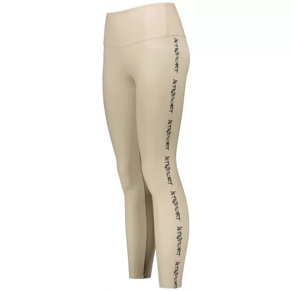  Dámské dlouhé legíny premium ALTISPORT VOJ/ALW021LEG01 HNĚDÁ 