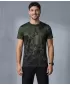 Pánské funkční triko premium plus ALTISPORT VOJ/ALM012TR02 ČERNÁ/ARMY