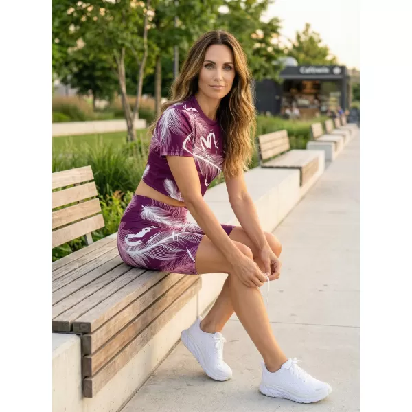  Dámské legíny nad kolena premium ALTISPORT VOJ/ALW001LEG02 FUCHSIOVÁ 