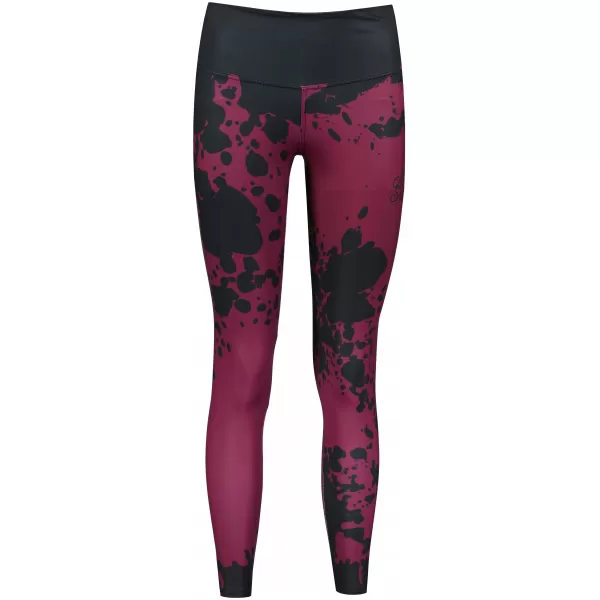  Dámské dlouhé legíny premium ALTISPORT VOJ/ALW012LEG01 FIALOVÁ/ČERNÁ 