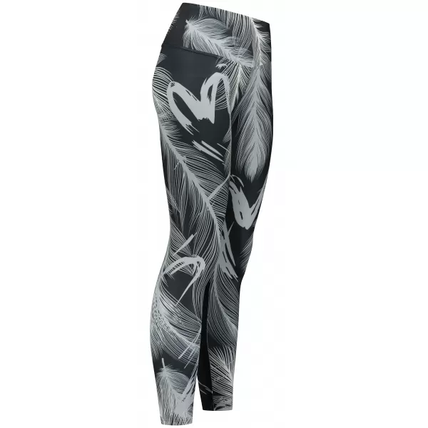  Dámské dlouhé legíny premium ALTISPORT VOJ/ALW001LEG01 ČERNÁ/ŠEDÁ 