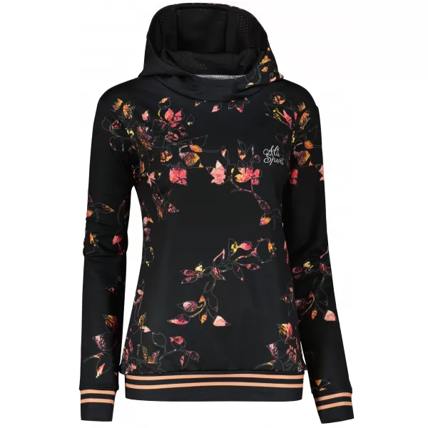  Dámská mikina premium ALTISPORT VOJ/ALW024MI01 ČERNÁ 