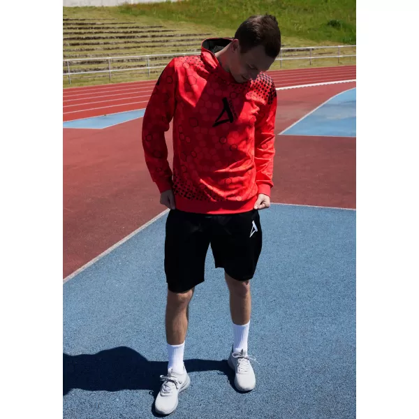  Pánská funkční mikina premium ALTISPORT VOJ/ALM005MI01 ČERVENÁ 