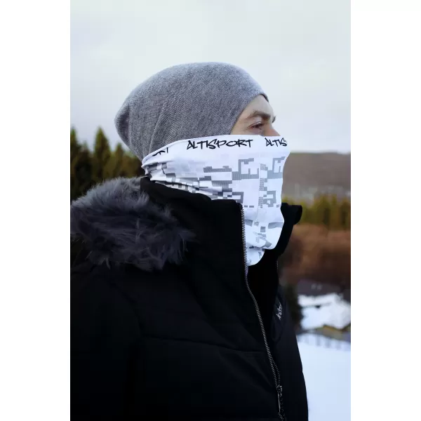  Nákrčník ALTISPORT VOJ/ALU011NAK01 BÍLOŠEDÁ 