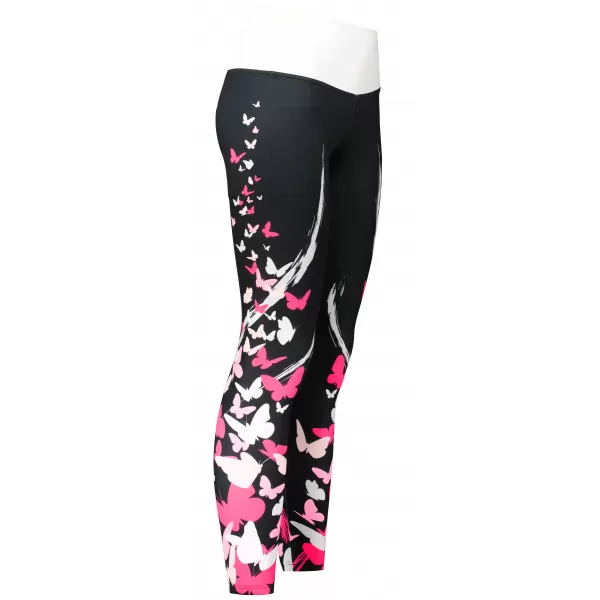  Dámské dlouhé legíny premium ALTISPORT VOJ/ALW022LEG01 ČERNORŮŽOVÁ 