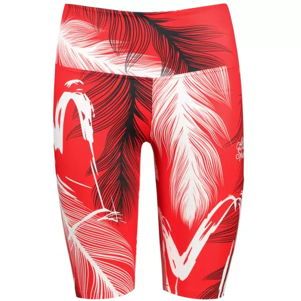  Dámské legíny nad kolena premium ALTISPORT VOJ/ALW001LEG02 ČERVENÁ 