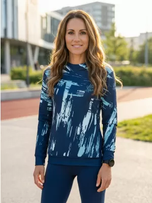Dámská funkční mikina premium ALTISPORT VOJ/ALW010MI01 KRÁLOVSKÁ MODRÁ