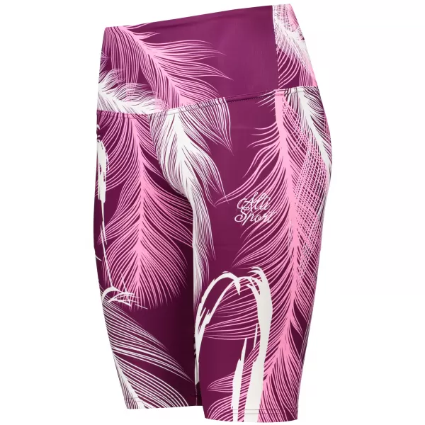  Dámské legíny nad kolena premium ALTISPORT VOJ/ALW001LEG02 FUCHSIOVÁ 
