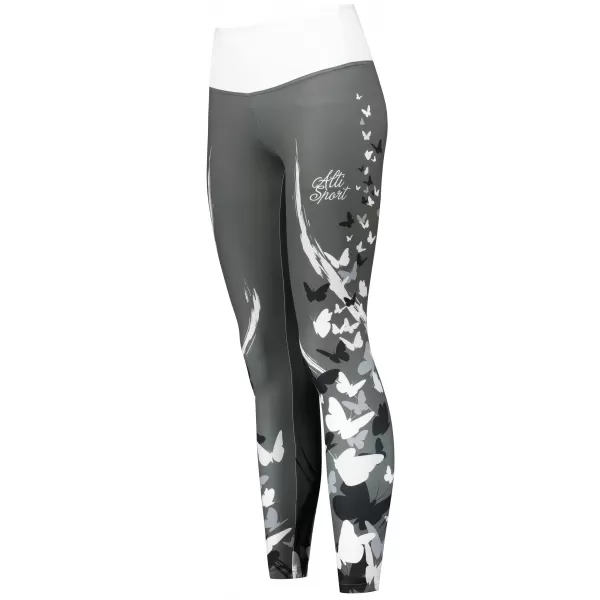  Dámské dlouhé legíny premium ALTISPORT VOJ/ALW022LEG01 ŠEDÁ 