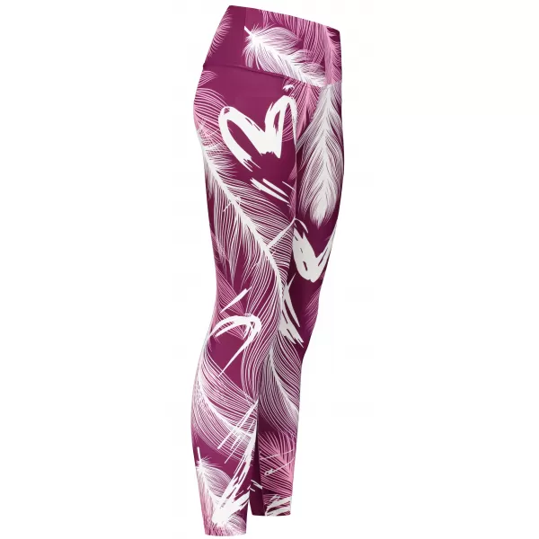  Dámské dlouhé legíny premium ALTISPORT VOJ/ALW001LEG01 FUCHSIOVÁ 