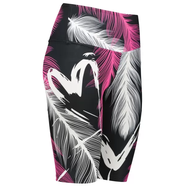  Dámské legíny nad kolena premium ALTISPORT VOJ/ALW001LEG02 ČERNÁ/RŮŽOVÁ 