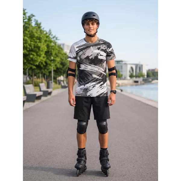  Pánské funkční triko premium ALTISPORT VOJ/ALM014TR01 ČERNOŠEDÁ 