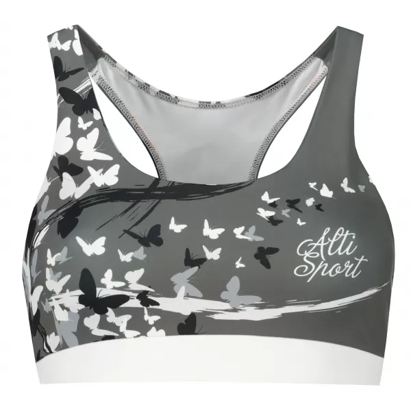  Dámská sportovní podprsenka premium ALTISPORT VOJ/ALW022POD01 ŠEDÁ 